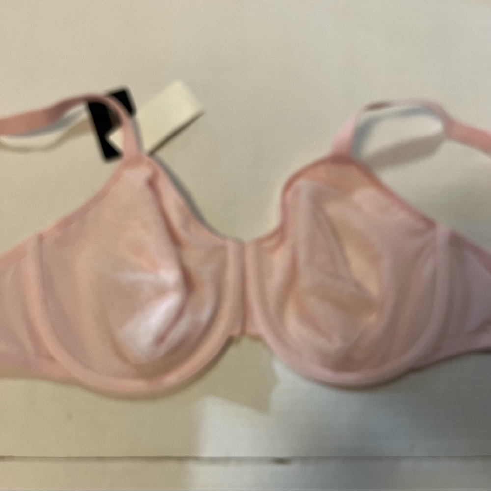 Wacoal Bra Visual Effects Minimizer Bra Ballet Slipper Pink Sz 40D NWT #857210 - Picture 9 of 14